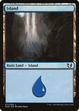Island (71) [Duel Decks: Blessed vs. Cursed] | Exor Games Bridgewater