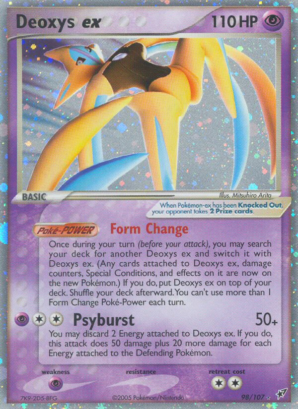 Deoxys ex (98/107) [EX: Deoxys] | Exor Games Bridgewater