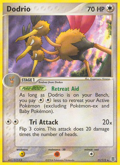 Dodrio (21/112) [EX: FireRed & LeafGreen] | Exor Games Bridgewater