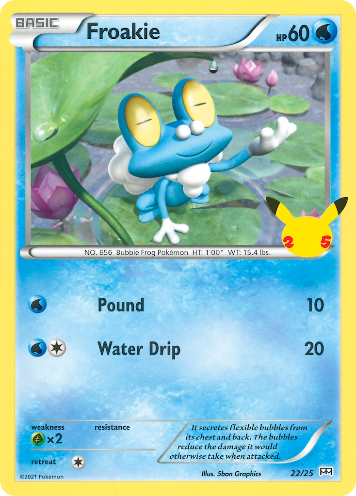 Froakie (22/25) [McDonald's 25th Anniversary] | Exor Games Bridgewater