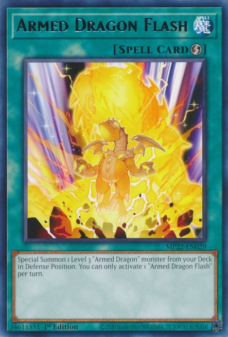 Armed Dragon Flash [MP22-EN029] Rare | Exor Games Bridgewater