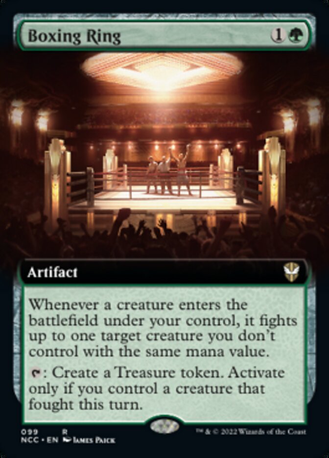 Boxing Ring (Extended Art) [Streets of New Capenna Commander] | Exor Games Bridgewater