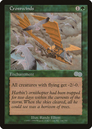 Crosswinds [Urza's Saga] | Exor Games Bridgewater
