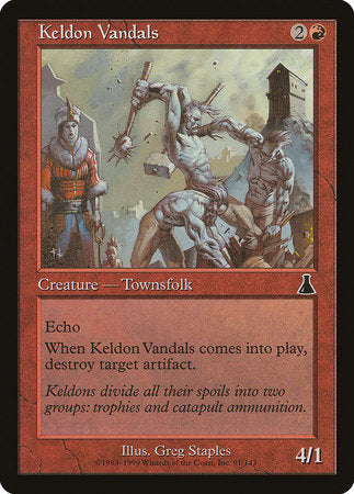 Keldon Vandals [Urza's Destiny] | Exor Games Bridgewater