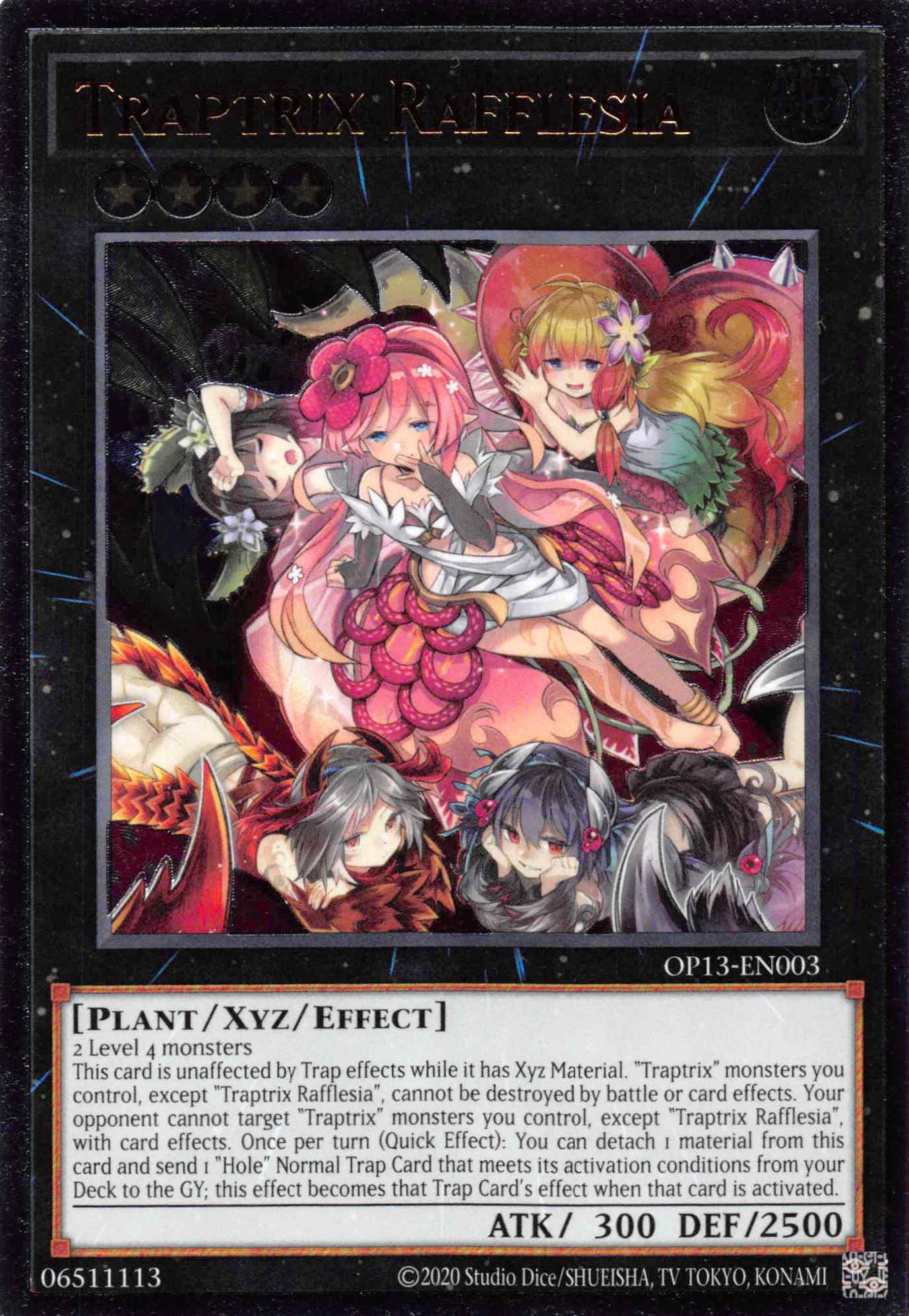 Traptrix Rafflesia [OP13-EN003] Ultimate Rare | Exor Games Bridgewater