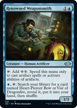 Renowned Weaponsmith [Jumpstart 2022] | Exor Games Bridgewater