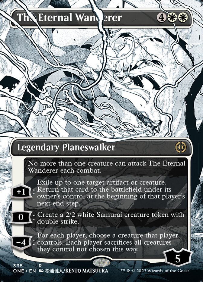 The Eternal Wanderer (Borderless Manga) [Phyrexia: All Will Be One] | Exor Games Bridgewater