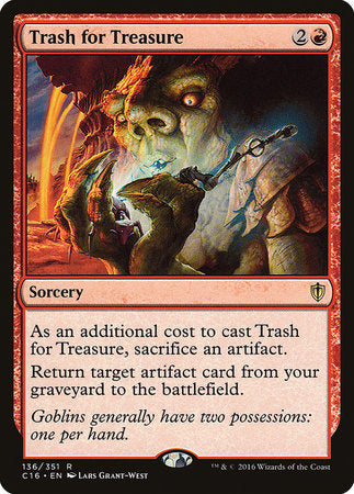 Trash for Treasure [Commander 2016] | Exor Games Bridgewater