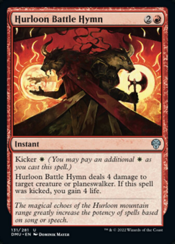 Hurloon Battle Hymn [Dominaria United] | Exor Games Bridgewater