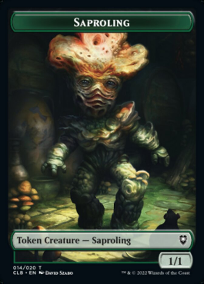 Saproling Token [Commander Legends: Battle for Baldur's Gate Tokens] | Exor Games Bridgewater