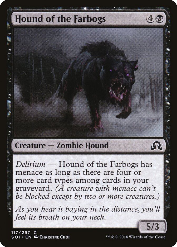 Hound of the Farbogs [Shadows over Innistrad] | Exor Games Bridgewater