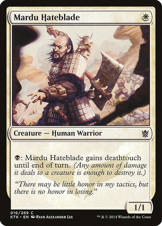 Mardu Hateblade [Khans of Tarkir] | Exor Games Bridgewater