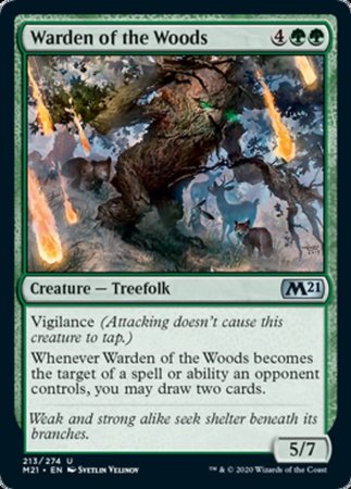 Warden of the Woods [Core Set 2021] | Exor Games Bridgewater