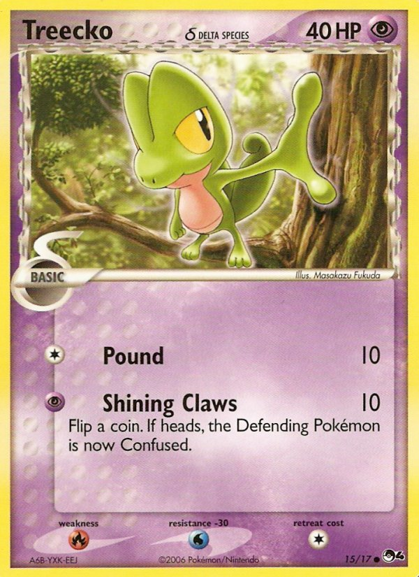 Treecko (15/17) (Delta Species) [POP Series 4] | Exor Games Bridgewater