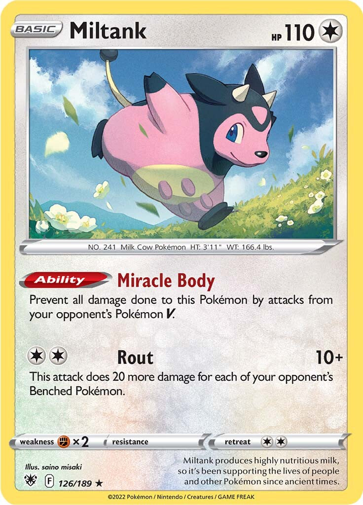 Miltank (126/189) [Sword & Shield: Astral Radiance] | Exor Games Bridgewater