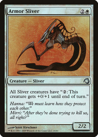 Armor Sliver [Premium Deck Series: Slivers] | Exor Games Bridgewater