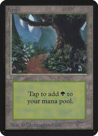 Forest (B) [Limited Edition Alpha] | Exor Games Bridgewater