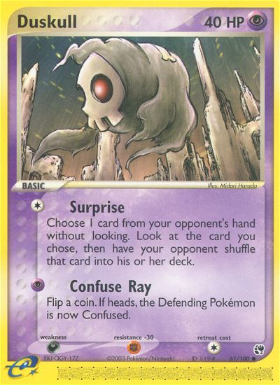 Duskull (61/100) [EX: Sandstorm] | Exor Games Bridgewater