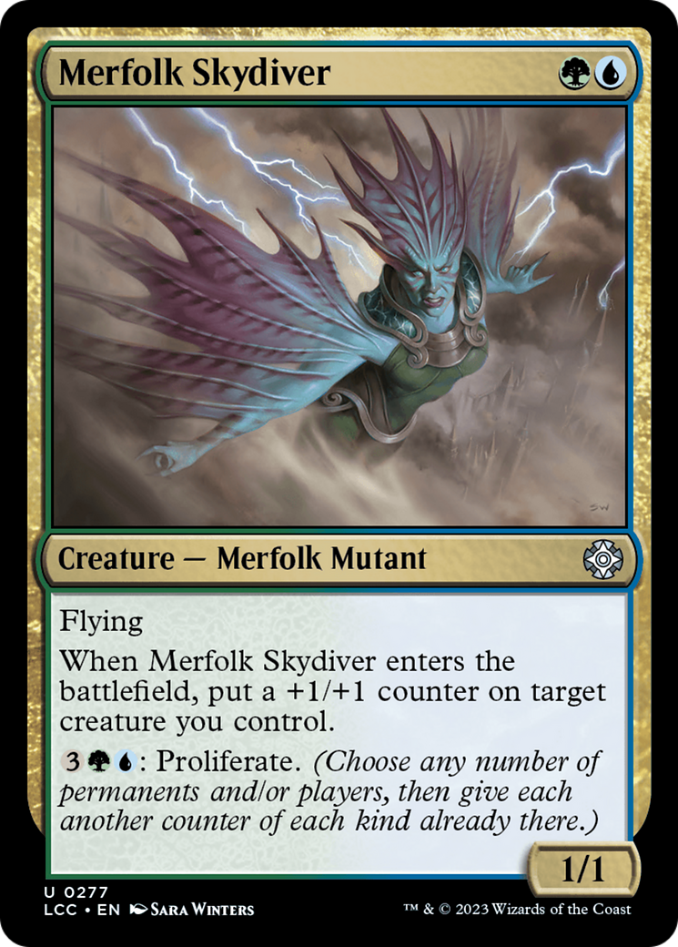Merfolk Skydiver [The Lost Caverns of Ixalan Commander] | Exor Games Bridgewater