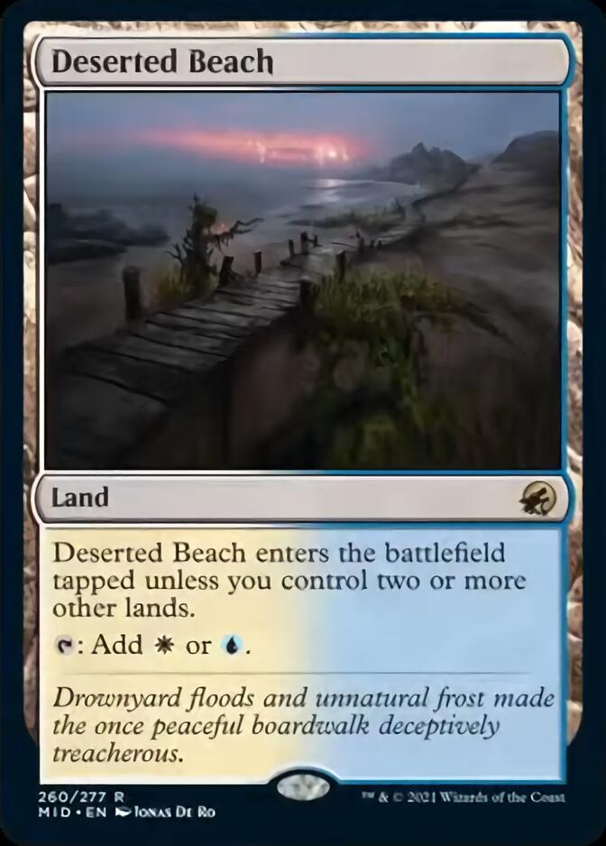 Deserted Beach [Innistrad: Midnight Hunt] | Exor Games Bridgewater