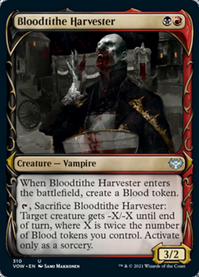 Bloodtithe Harvester (Showcase Fang Frame) [Innistrad: Crimson Vow] | Exor Games Bridgewater