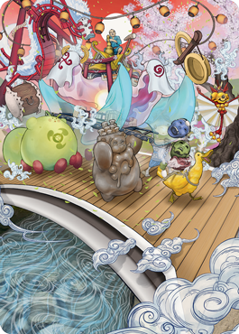 March of Otherworldly Light Art Card [Kamigawa: Neon Dynasty Art Series] | Exor Games Bridgewater