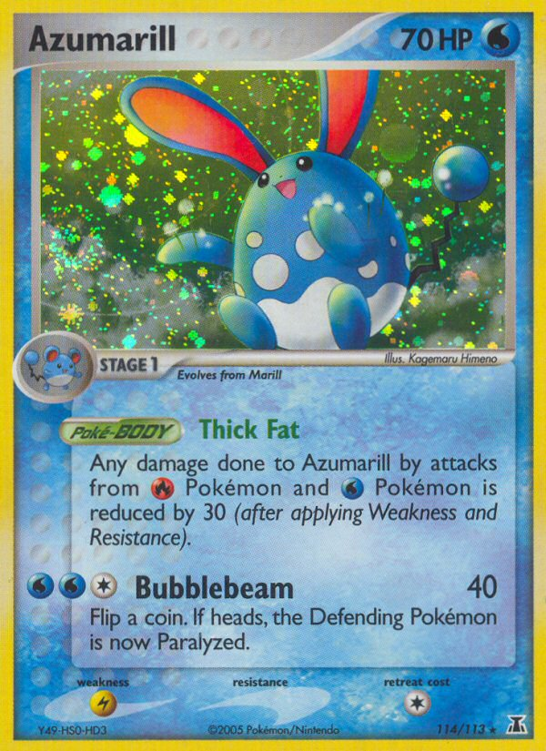 Azumarill (114/113) [EX: Delta Species] | Exor Games Bridgewater