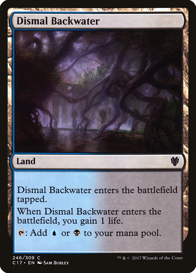 Dismal Backwater [Commander 2017] | Exor Games Bridgewater