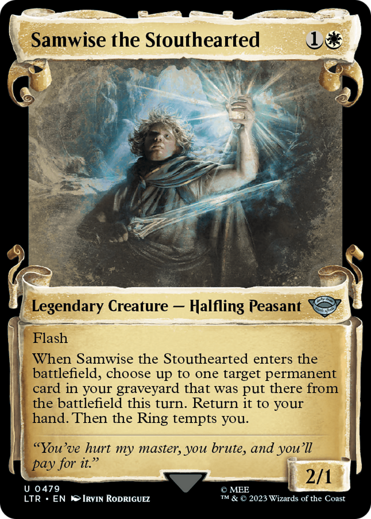 Samwise the Stouthearted [The Lord of the Rings: Tales of Middle-Earth Showcase Scrolls] | Exor Games Bridgewater