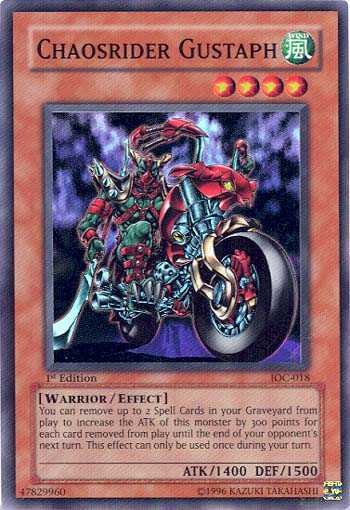 Chaosrider Gustaph [IOC-018] Super Rare | Exor Games Bridgewater