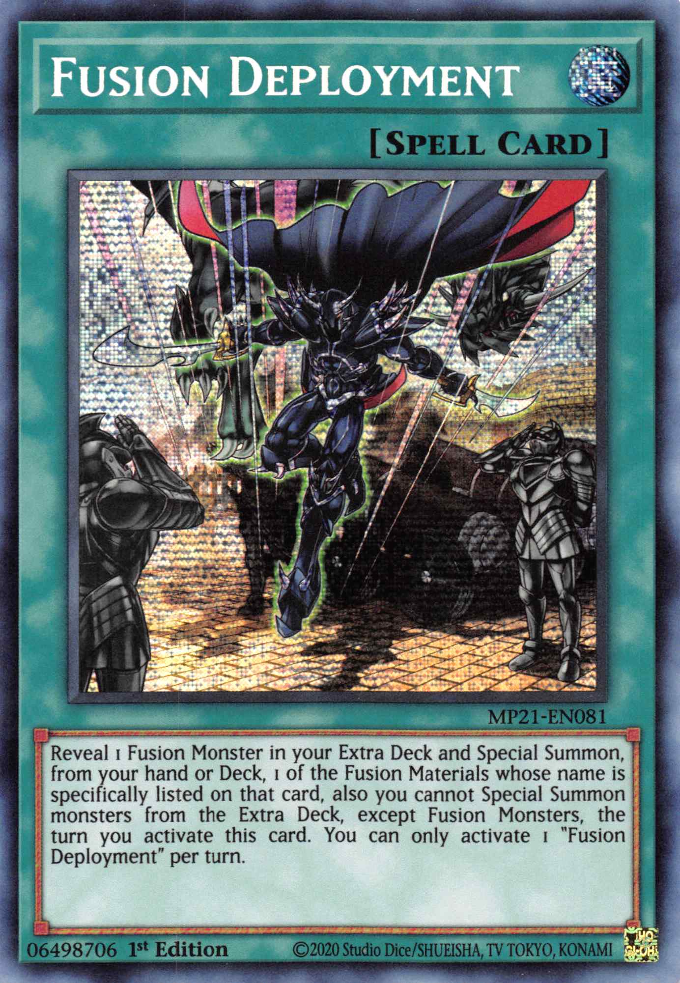 Fusion Deployment [MP21-EN081] Prismatic Secret Rare | Exor Games Bridgewater