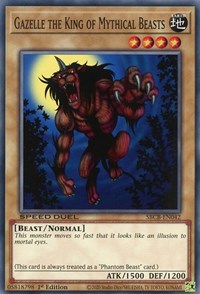 Gazelle the King of Mythical Beasts [SBCB-EN042] Common | Exor Games Bridgewater