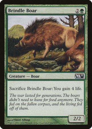 Brindle Boar [Magic 2011] | Exor Games Bridgewater