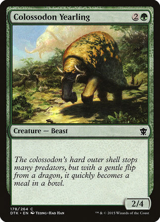 Colossodon Yearling [Dragons of Tarkir] | Exor Games Bridgewater