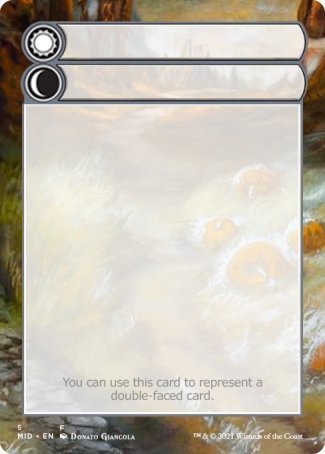 Helper Card (5/9) [Innistrad: Midnight Hunt Tokens] | Exor Games Bridgewater
