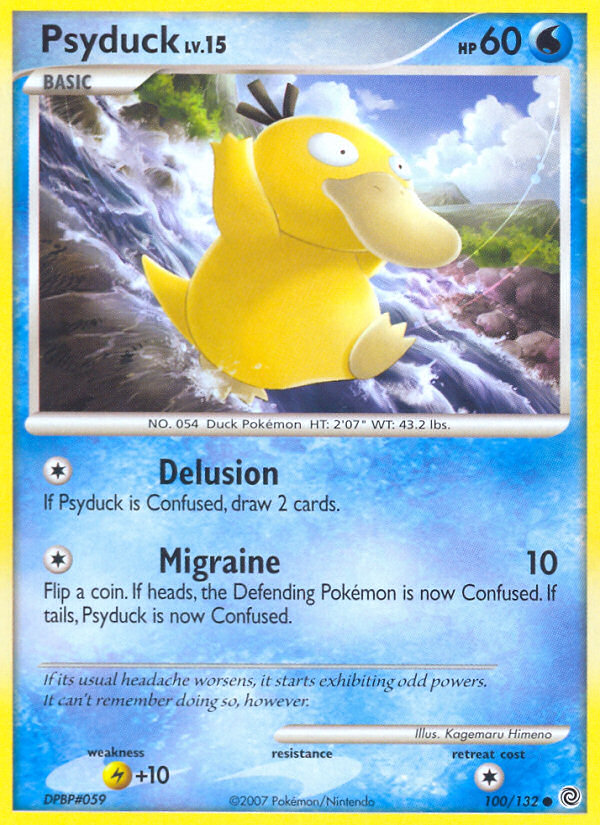 Psyduck (100/132) [Diamond & Pearl: Secret Wonders] | Exor Games Bridgewater