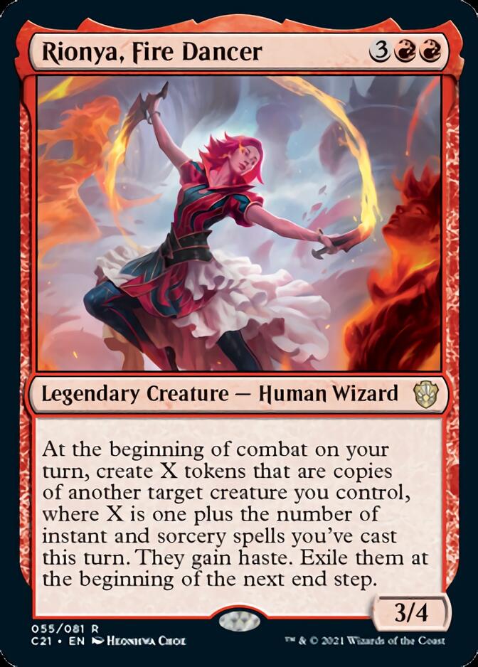 Rionya, Fire Dancer [Commander 2021] | Exor Games Bridgewater