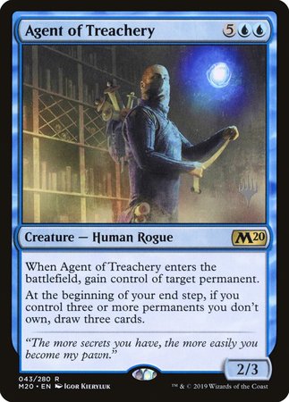 Agent of Treachery [Core Set 2020 Promos] | Exor Games Bridgewater