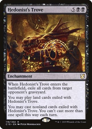 Hedonist's Trove [Commander 2019] | Exor Games Bridgewater