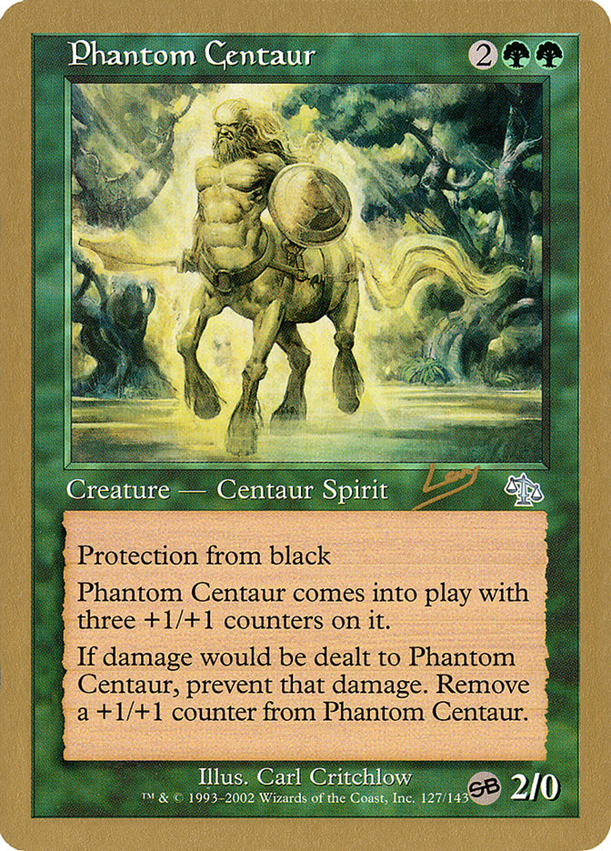 Phantom Centaur (Raphael Levy) (SB) [World Championship Decks 2002] | Exor Games Bridgewater