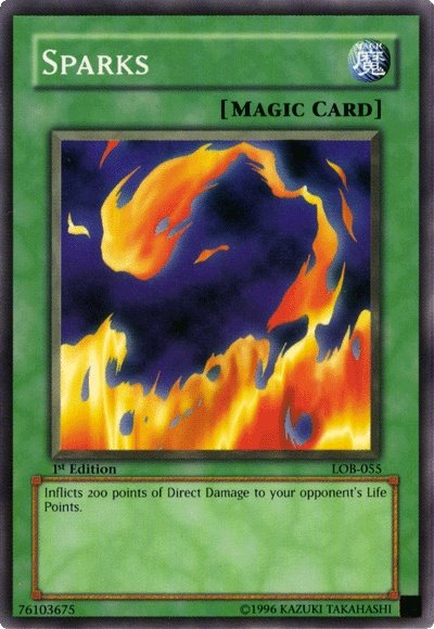 Sparks [LOB-055] Common | Exor Games Bridgewater
