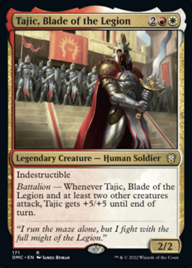 Tajic, Blade of the Legion [Dominaria United Commander] | Exor Games Bridgewater