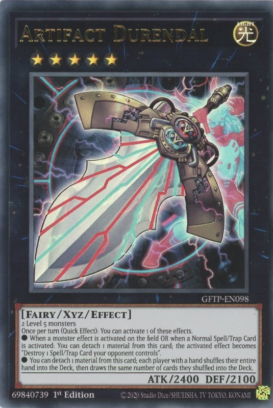 Artifact Durendal [GFTP-EN098] Ultra Rare | Exor Games Bridgewater