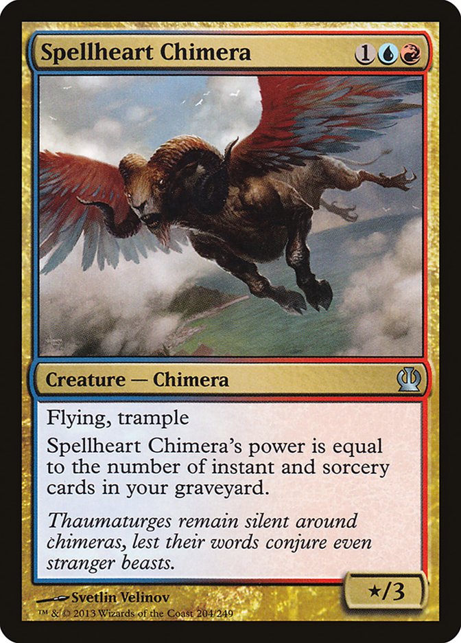 Spellheart Chimera [Theros] | Exor Games Bridgewater