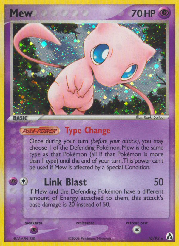 Mew (10/92) [EX: Legend Maker] | Exor Games Bridgewater