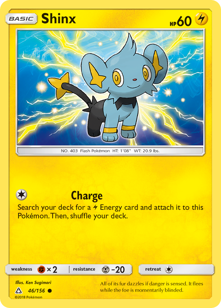 Shinx (46/156) [Sun & Moon: Ultra Prism] | Exor Games Bridgewater