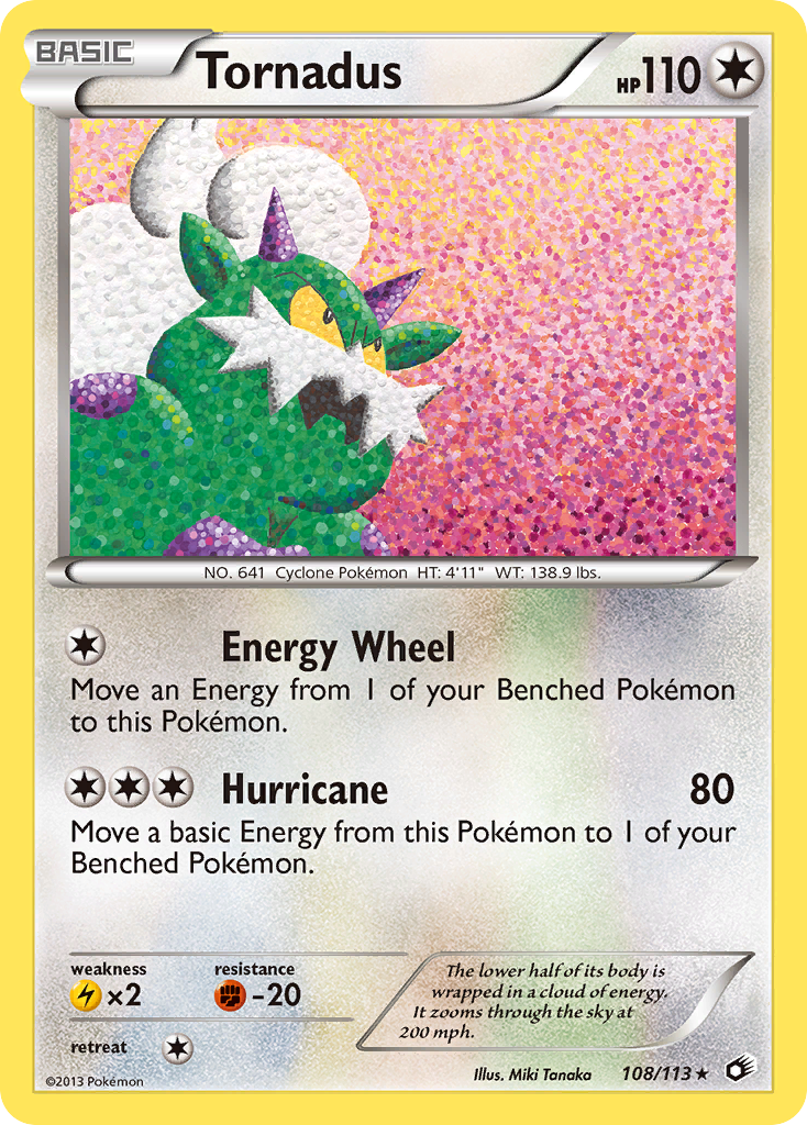 Tornadus (108/113) [Black & White: Legendary Treasures] | Exor Games Bridgewater