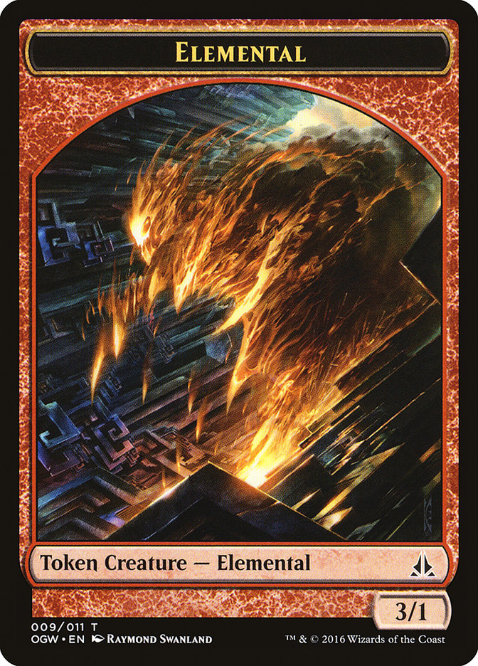 Elemental (009/011) [Oath of the Gatewatch Tokens] | Exor Games Bridgewater