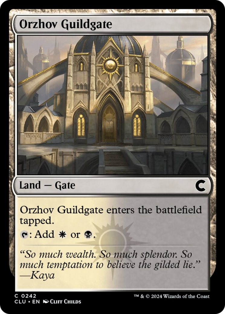 Orzhov Guildgate [Ravnica: Clue Edition] | Exor Games Bridgewater