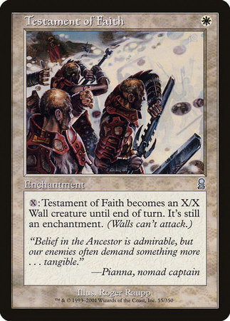 Testament of Faith [Odyssey] | Exor Games Bridgewater